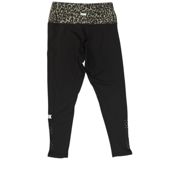 PINK Legging With Cheetah Print - Picture 2 of 3